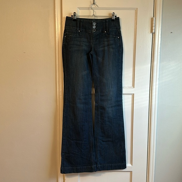 5 Pocket Wide Leg Jean - Picture 1 of 9